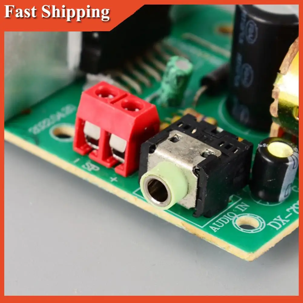 Carte amplificateur de puissance efficace TDA7377 à deux canaux 35W + 35W, amplificateur de puissance Audio numérique pour voiture