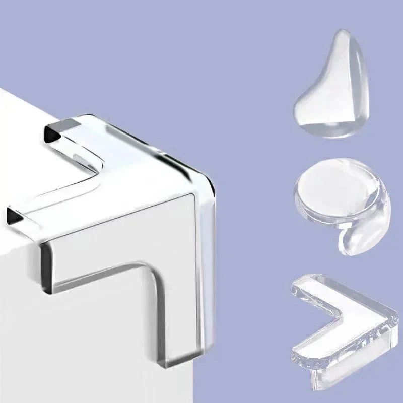 

20pcs Baby Safety Luminous Silicone Protector Table Corner Edge Protection Cover Electric Socket Children Anticollision Guards