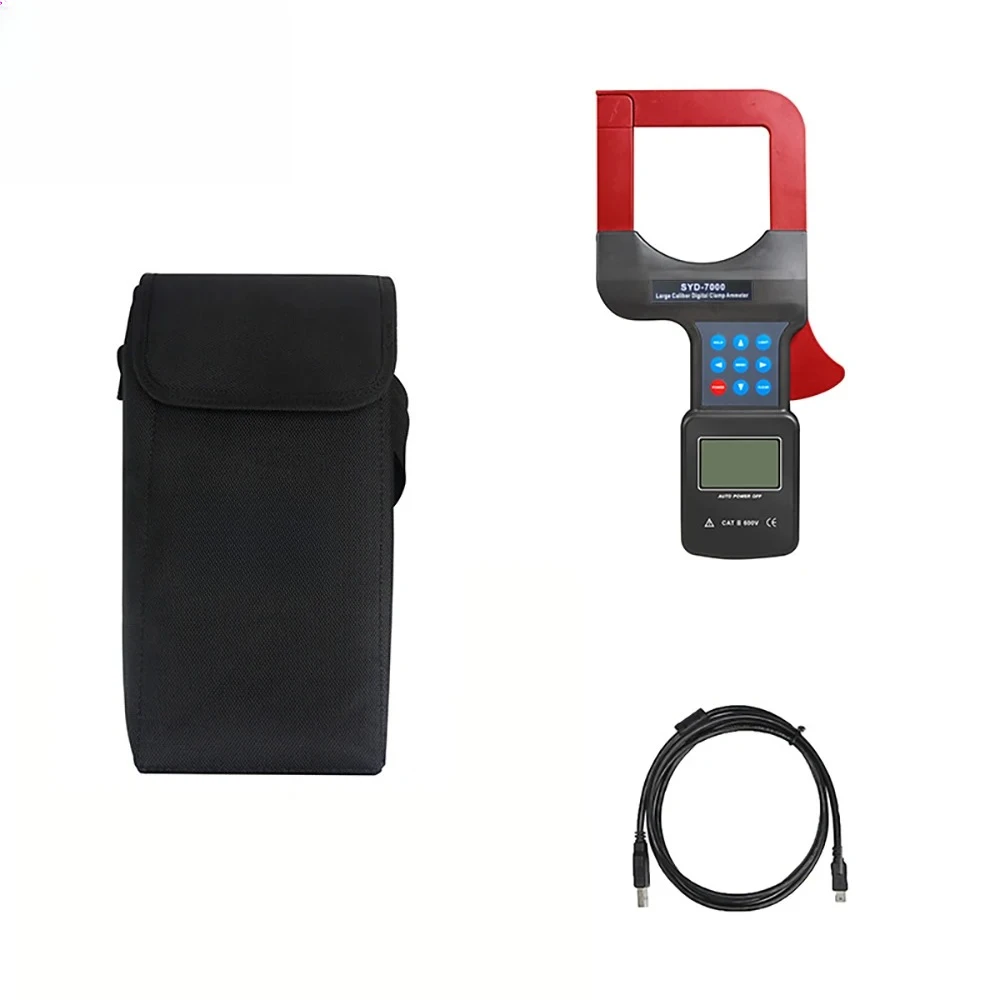 Large Caliber Clamp Meter for AC/DC Current Testing and High Precision Capacitance Measurement