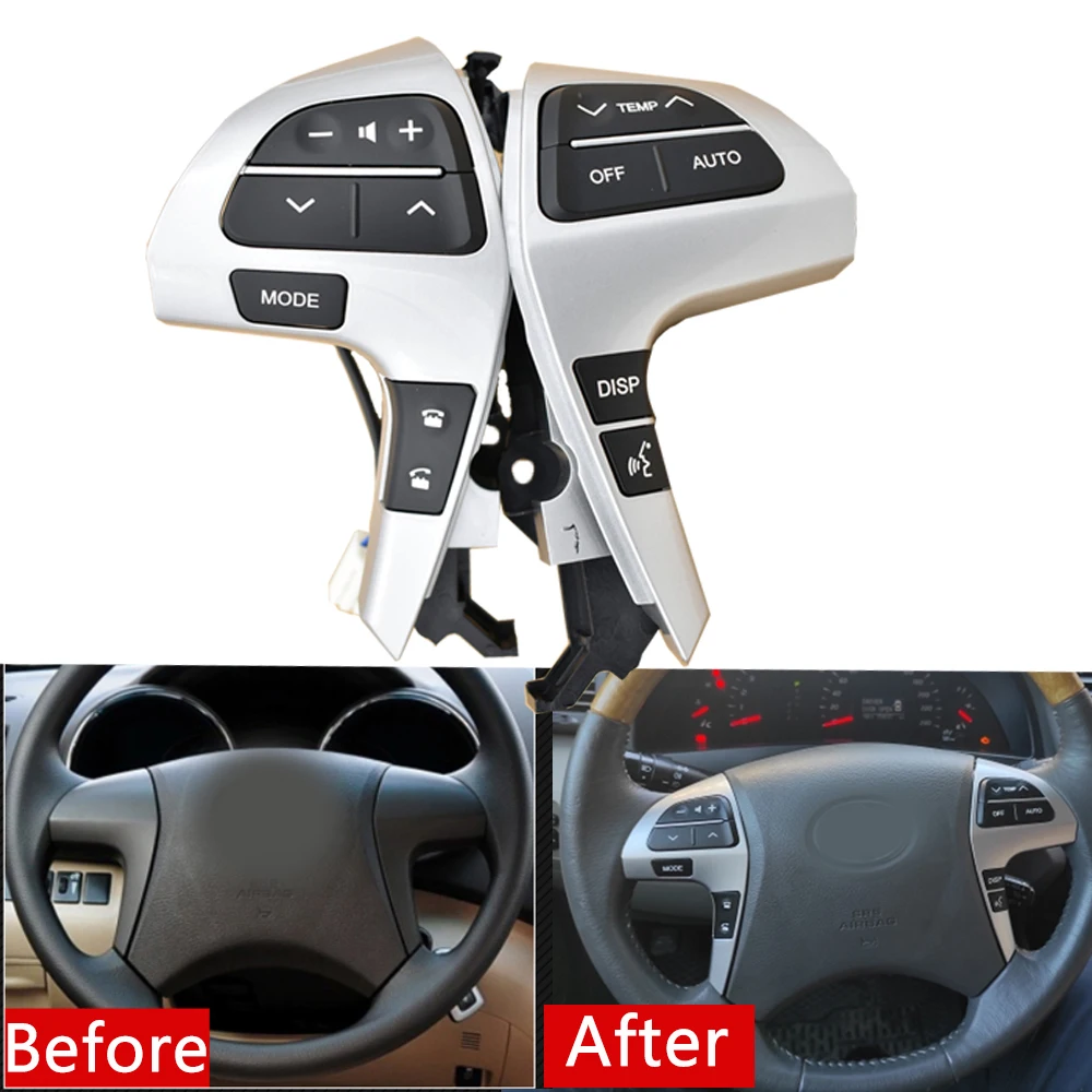 

Good Quality For TOYOTA HILUX VIGO COROLLA CAMRY HIGHLANDER INNOVA 84250-06180 Steering Wheel Audio Control Button Switch
