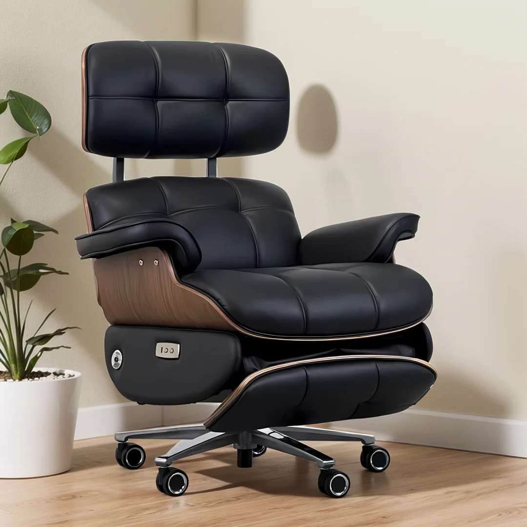 Recliner Ergonomic Office Chair Luxury Mobile Comfortable Office Chair Bedroom Conference Reading Silla Oficina Home Furniture