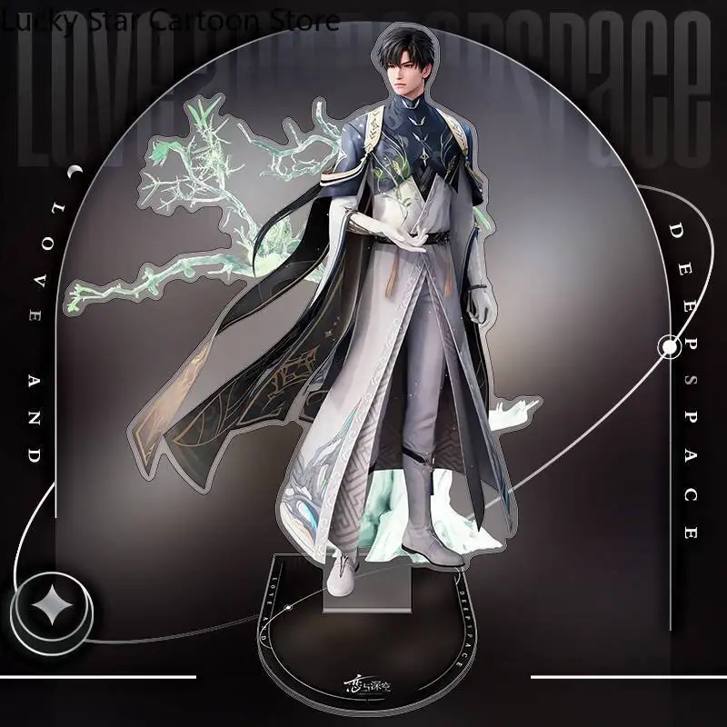 الحب والمساحة العميقة Xavier Rafayel Sylus Zayne أنيمي الاكريليك أرقام تأثيري حامل ديكور الدائمة علامة هالوين هدية عيد ميلاد