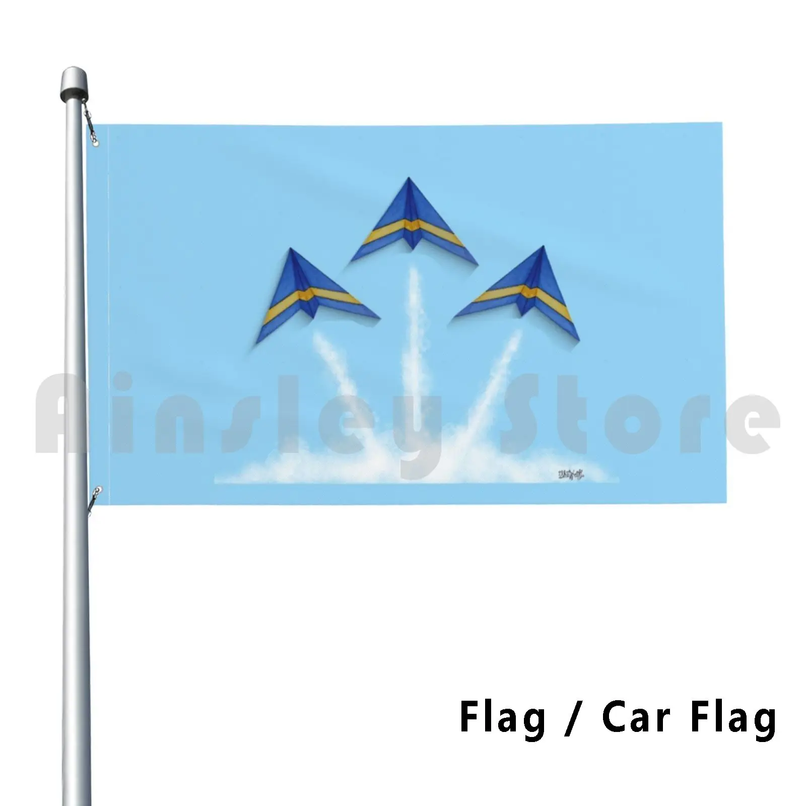 Paper Blue Angels Outdoor Decor Flag Car Flag 341 Paper Blue Angels Paper Planes Paper Airplanes Paper Aeroplanes