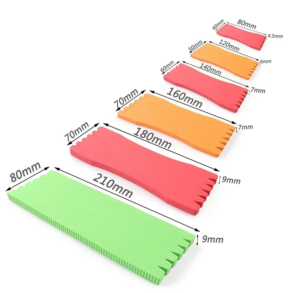 8cm-21cm EVA Foam Winding Board Fishing Line Plate 10/5/2PCS Fish Hook Storage Wire Wrap Holder Tackle Tool Pesca Accessories