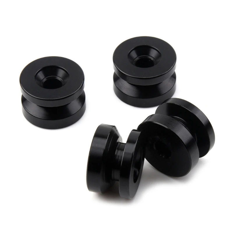 Motorbike Rear Luggage Trunk Case Tail Top Box Helmet Bracket Base Plate Spacers Bushing Pad Buckle D7YA