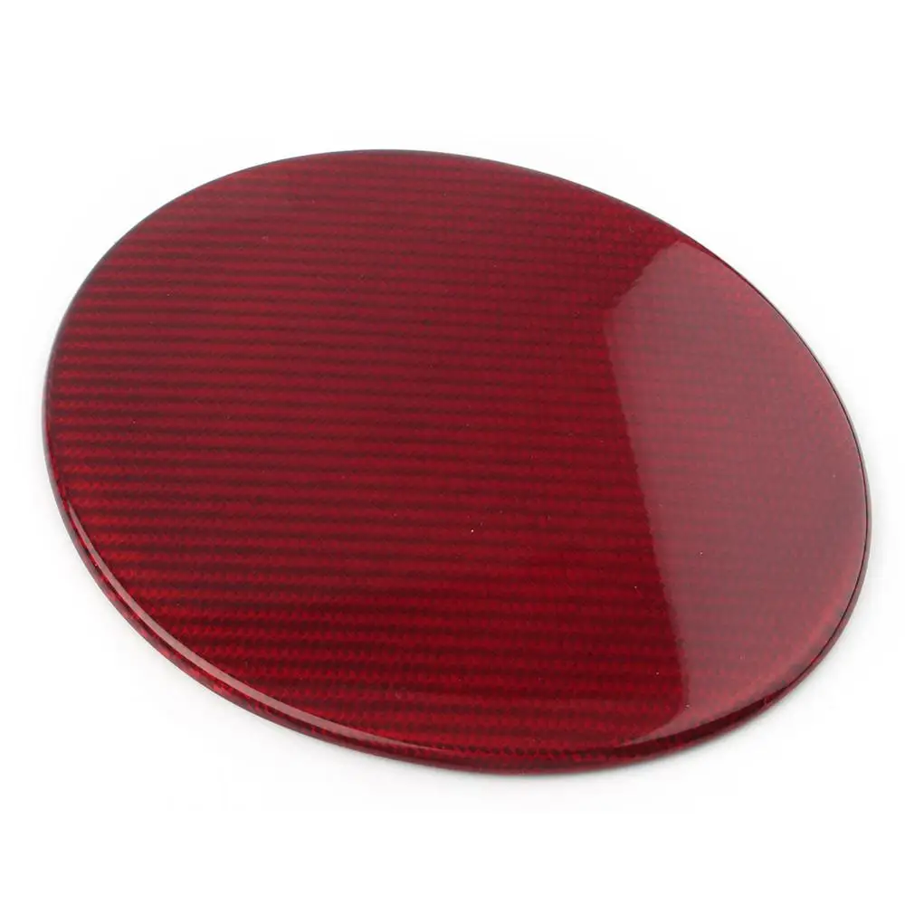 Carbon Fiber Styling Car Oil Fuel Tank Cap Cover Trim For Subaru BRZ & For Toyota 86 56 Black / Red