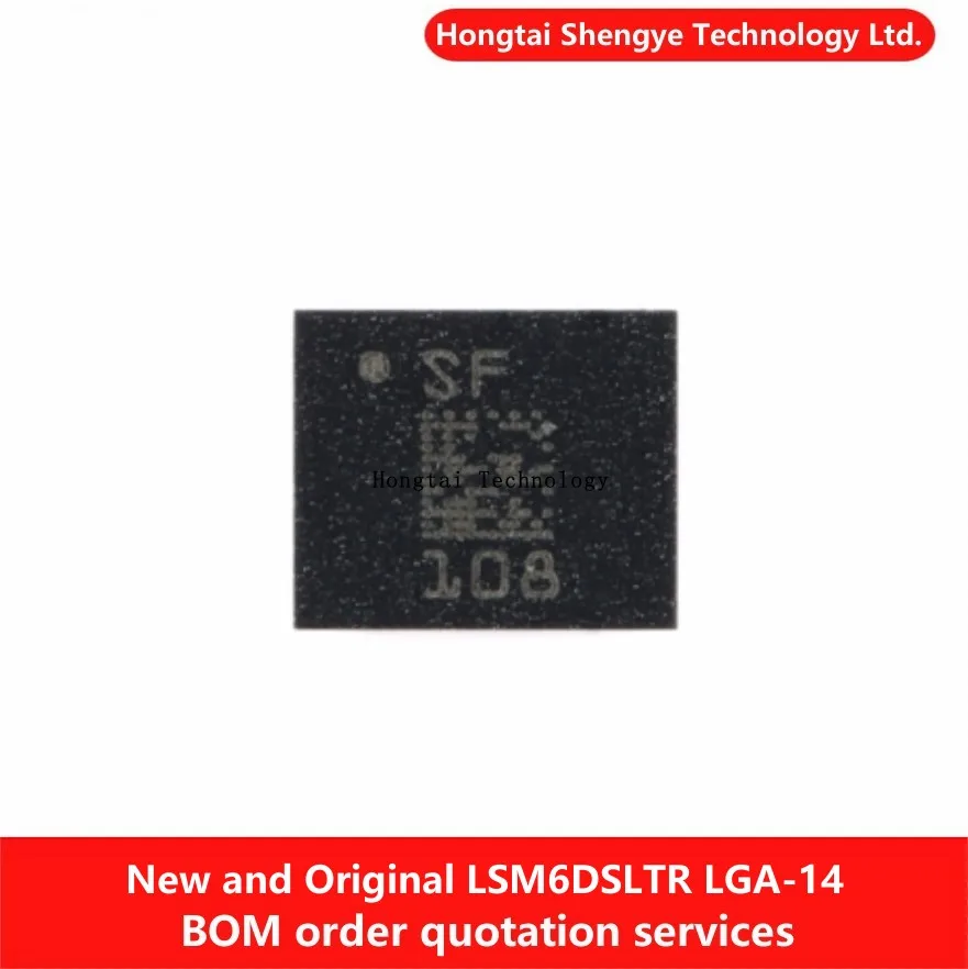 Nuovo originale LSM6DSLTR LGA-14 6DoF IMU Sensore 3D Accelerometro + Giroscopio