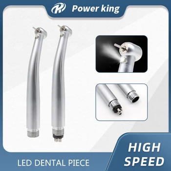 Dental Handpiece LED High Speed Rotation Pens Standard Head Turbine Water Spray with Light Dentistry Tools Brazil Equipment Lamp