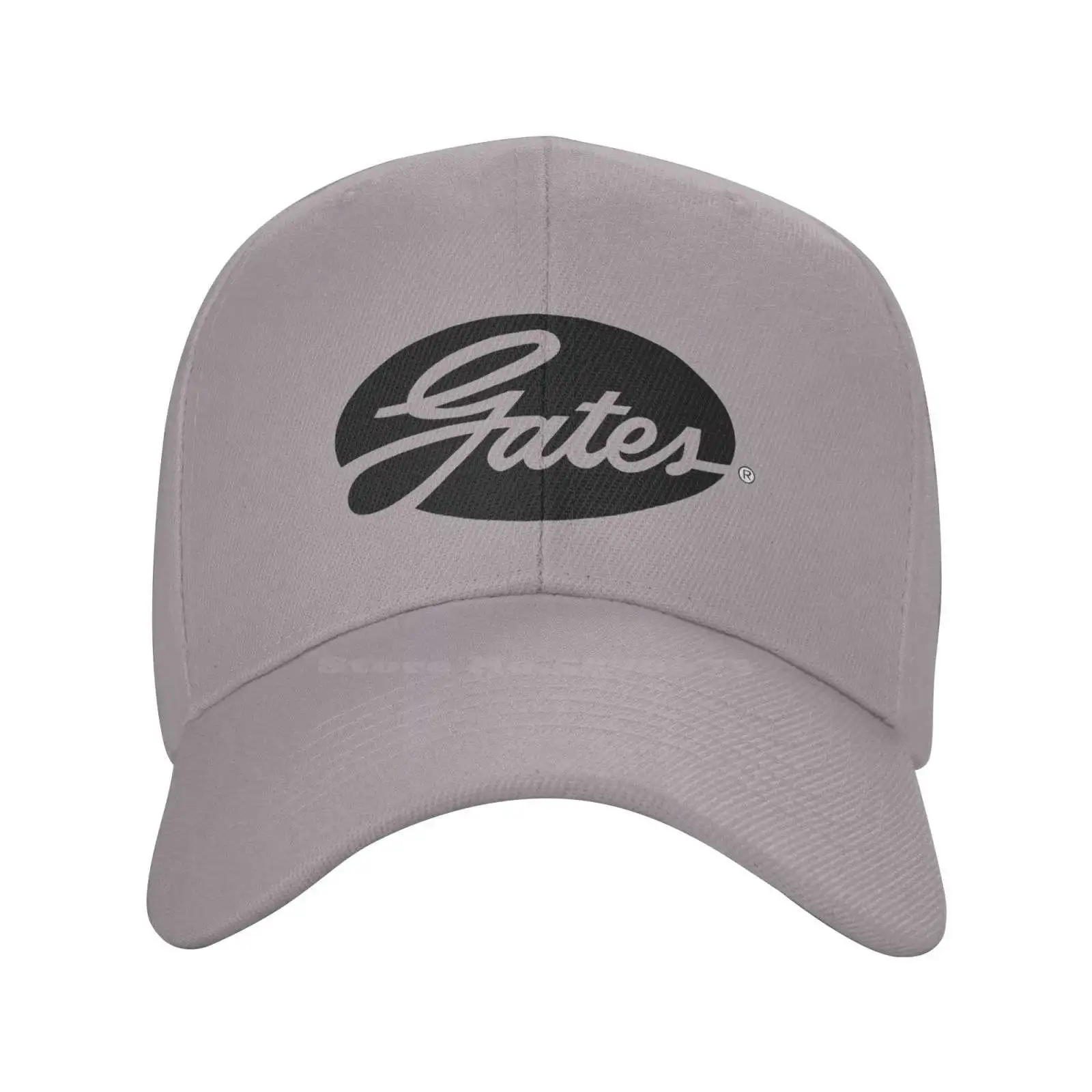 Gates Logo-Casquette en denim de qualité, chapeau de baseball