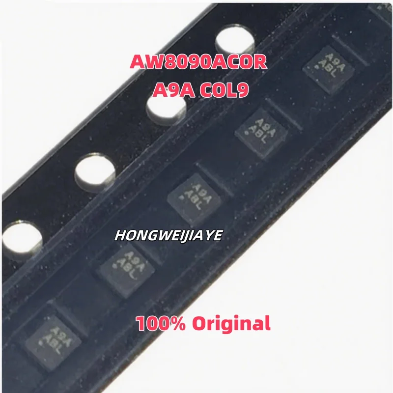 

10PCS 100% New AW8090ACOR A9A COL9 QFN9 Brand New Original Chips ic