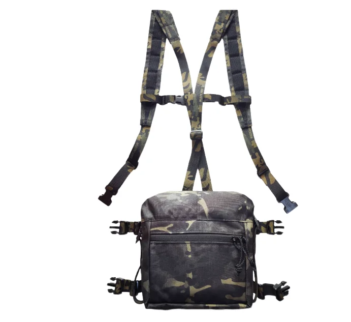 Tactical SS Style LBV Chest Rig Expansion Bag Kit for 34A Tactical Chest Hanger Magazine Pouch Outdoor Hunting Waist bag