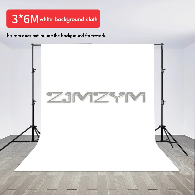 Photography 3Mx6M Background Backdrop Cloth Muslin Textile Fabric White Green Screen Chroma Key For Photo Studio Shooting