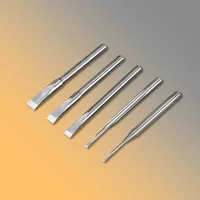 Hobby Model Craft Tool Flat bottom spatula Chisel Large size push knife 1mm 2mm 3mm 4mm 5mm For Model modification DIY Making 5