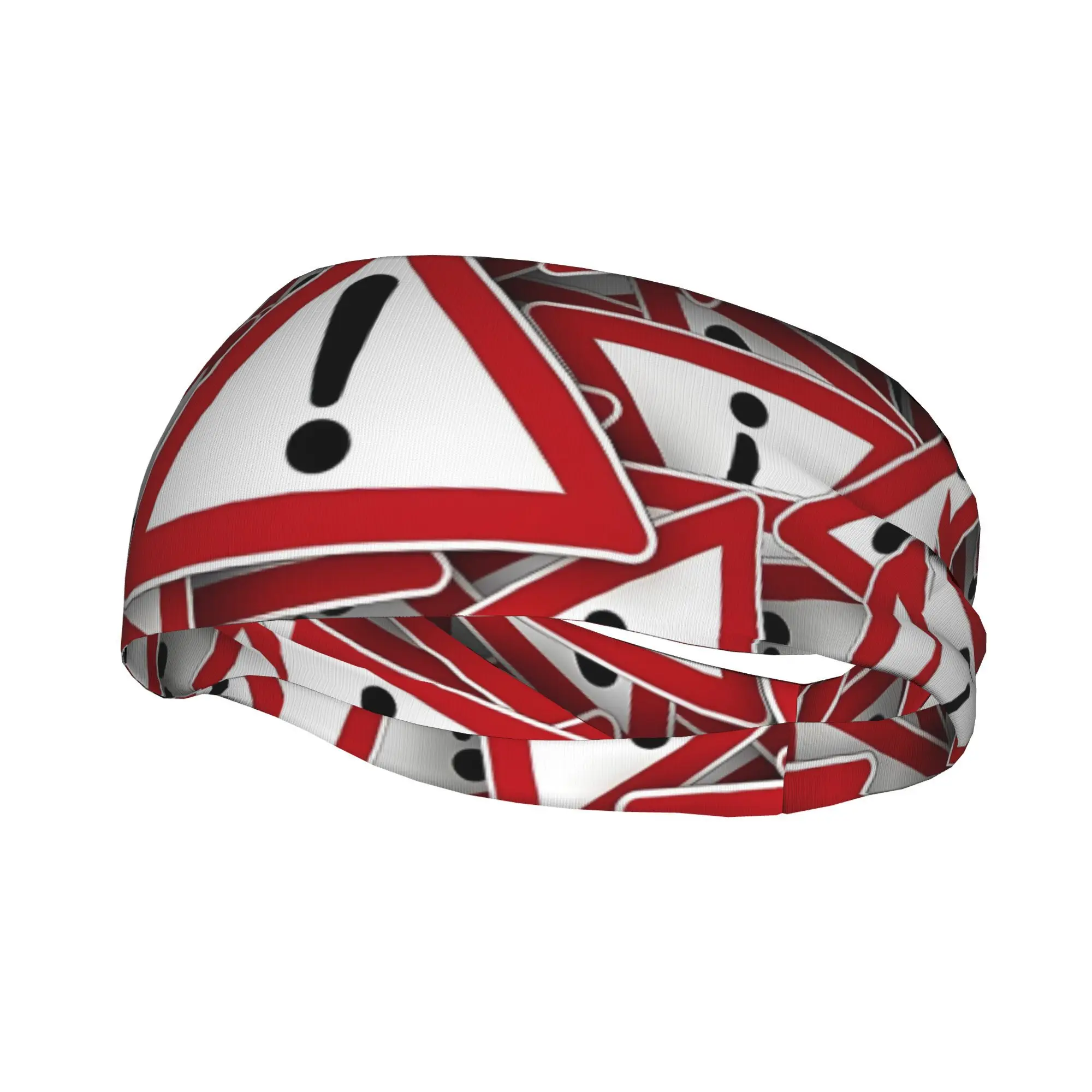 Fashionable Sports Headband 1pc Printed Signage Deco Panels Funny Comfortable Elastic Unisex 2D Print Design