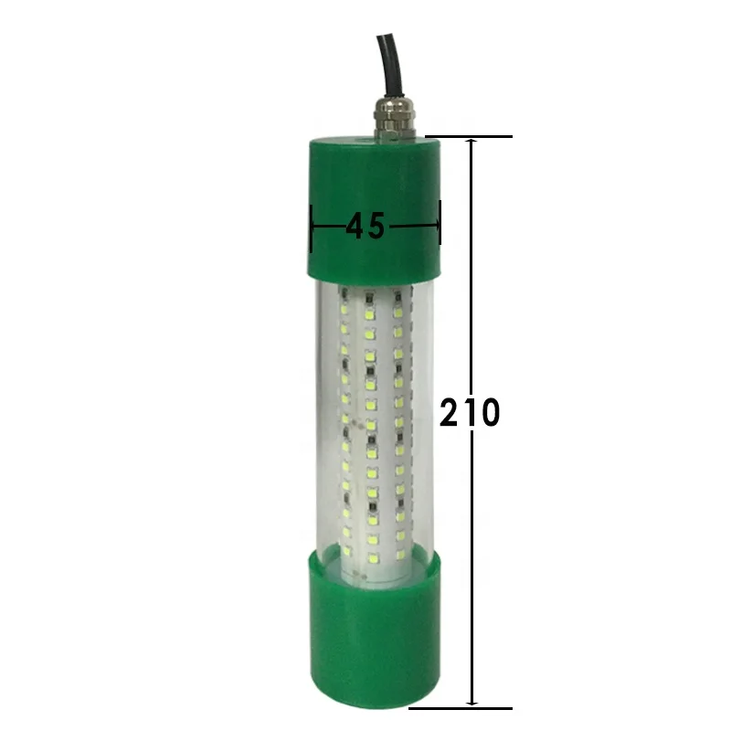 80W 100W DC12V Squid Led Light IP68 Aluminum High Power LED Fish Attracting Bait Submersible Underwater Fishing Light