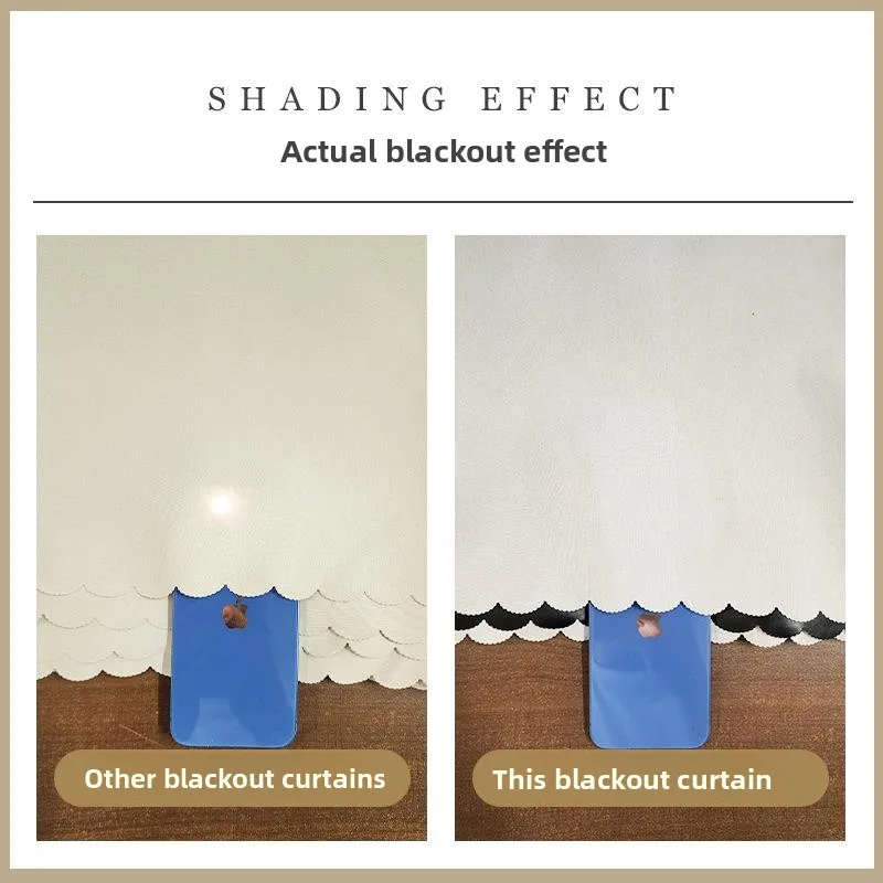 Thickened Bedding Curtain Mosquito Net Desk Curtain Upper Bunk Bed Light Blocking Pure Color Dormitory Student Bedroom Essential