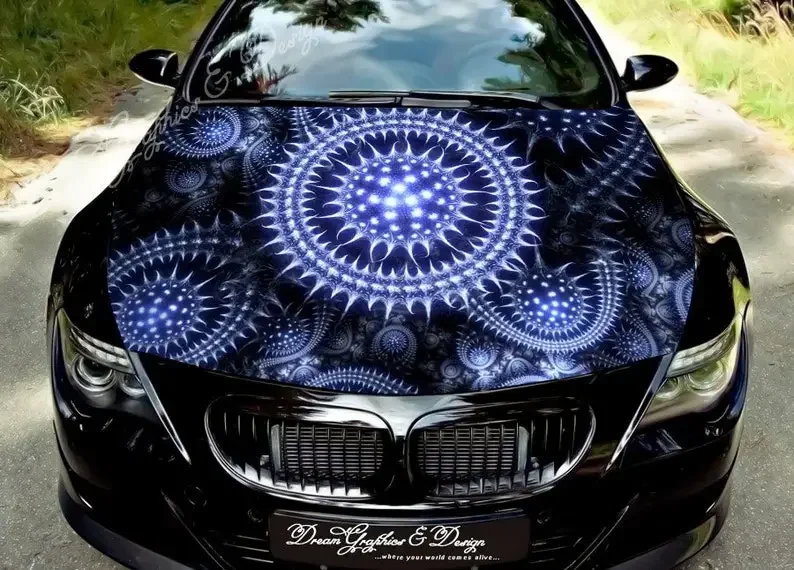 

Car Hood Decal, Vinyl, Sticker, Graphic, Wrap Decal, Truck Decal, Truck Graphic, Bonnet Decals, Skull, F150, Abstract
