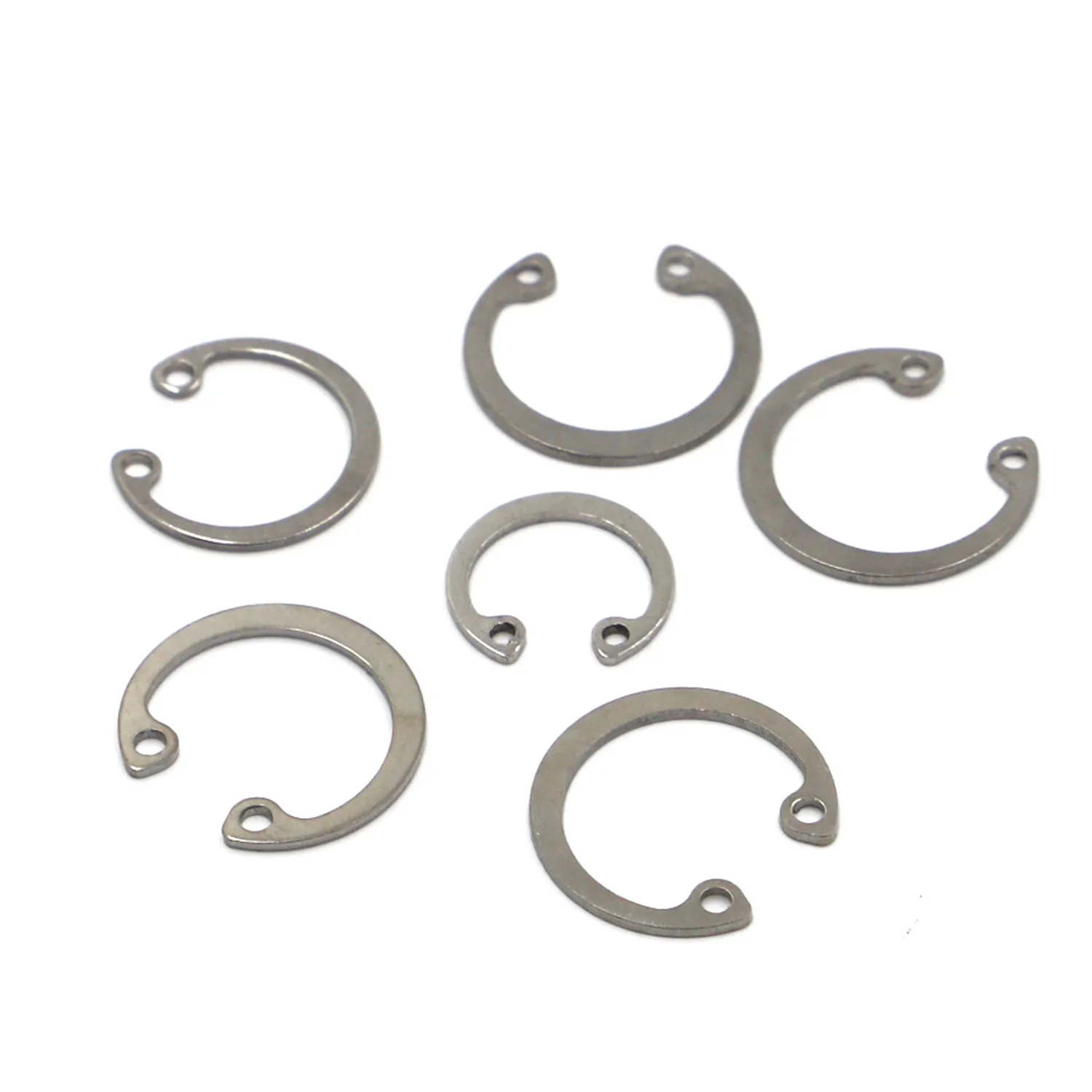 

M8 M9 M10 M11-M50 C type internal Circlip Retaining Rings 304 Stainless Steel Hole Circlip Snap Rings GB893 DIN472