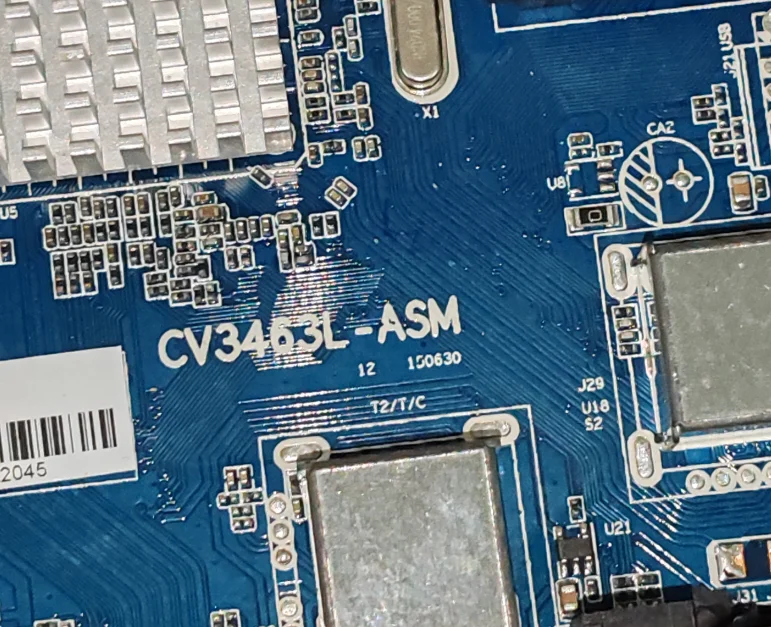 

CV3463L-ASM BH-16050 51 10005714 Материнская плата для телевизора с Wi-Fi, LED, физическое фото