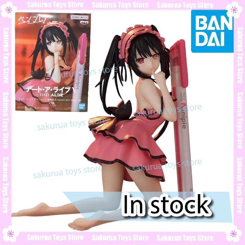 

In Stock Bandai Genuine Dating Battle Friends of The Pen Holding A Pen Scenery Figures Acting Doll Collection Gifts