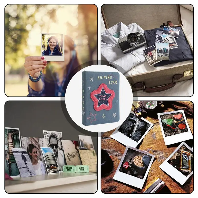 Photo Album Book Photo Travel Album A5 Cards Storage Album Couple Retro Book Mothers Day Design For Practical Gift Record Life