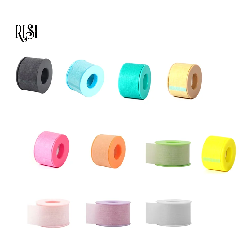 

RISI Silicone Gel Tape for Lash Extensions Sensitive Multiple Non-Woven Breathable Under Eye Pad Patches Lash Tools