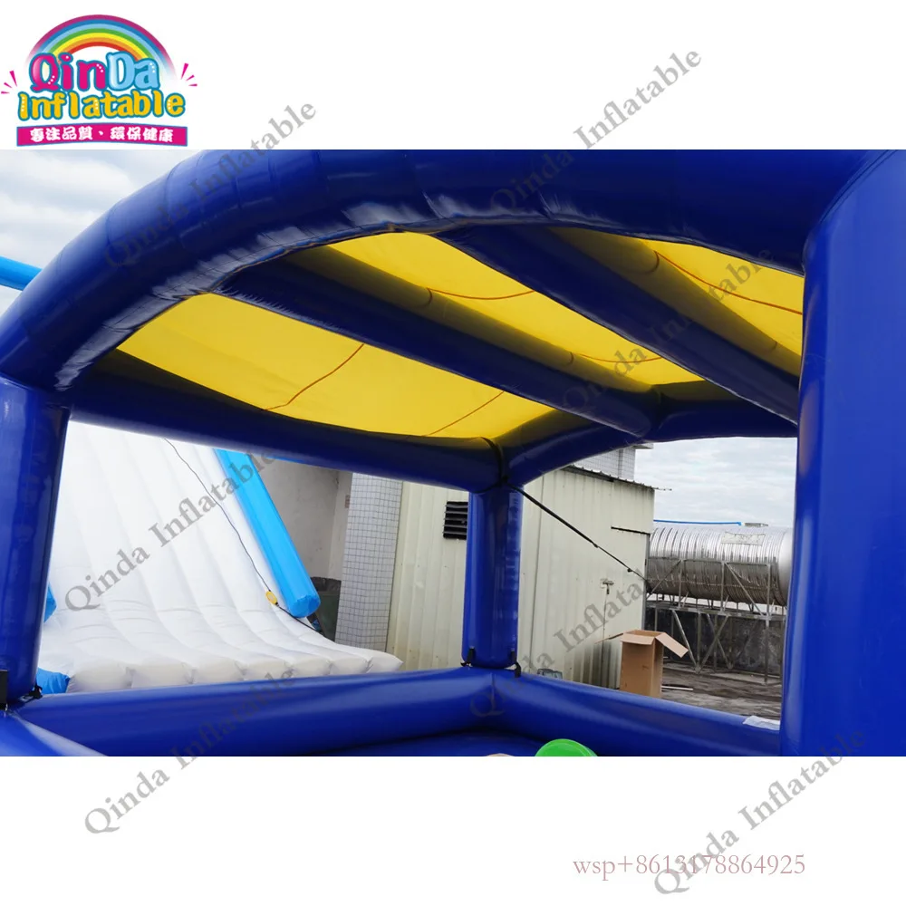 Piscina inflável da barraca 5m da piscina da cobertura inflável da lona do PVC de 0.9mm com cobertura da barraca