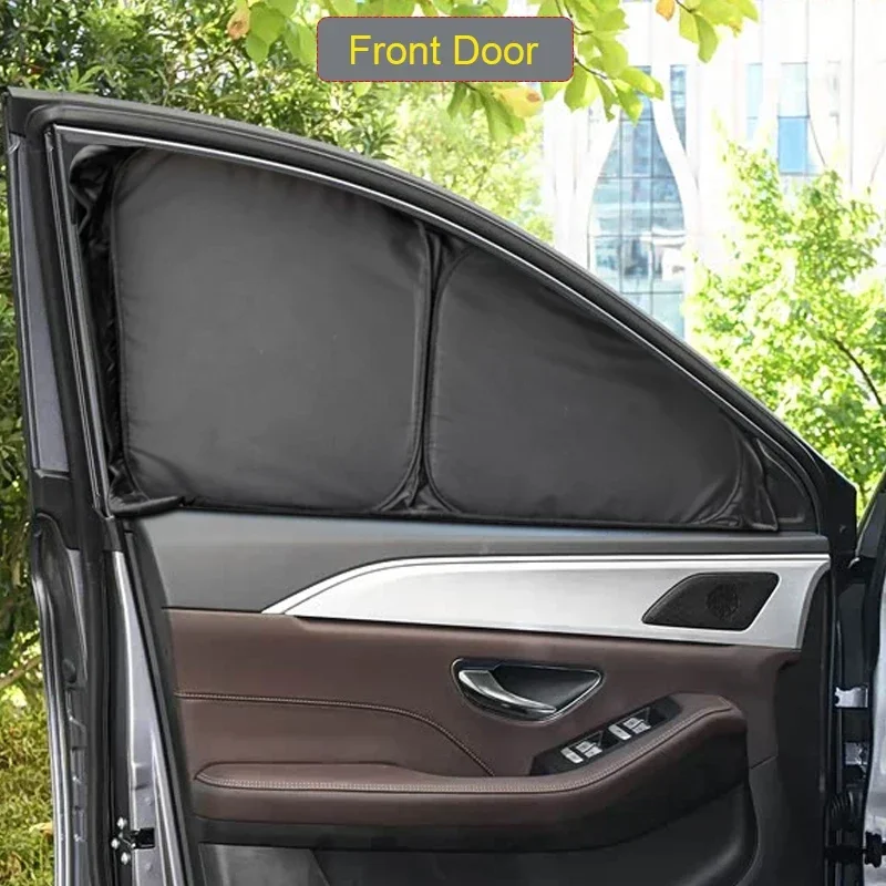 Car Black Window Privacy Sunshade Auto Anti-UV Heat Insulation Protect Cover Interior Accessory For JETOUR X90 PLUS 2022-Present