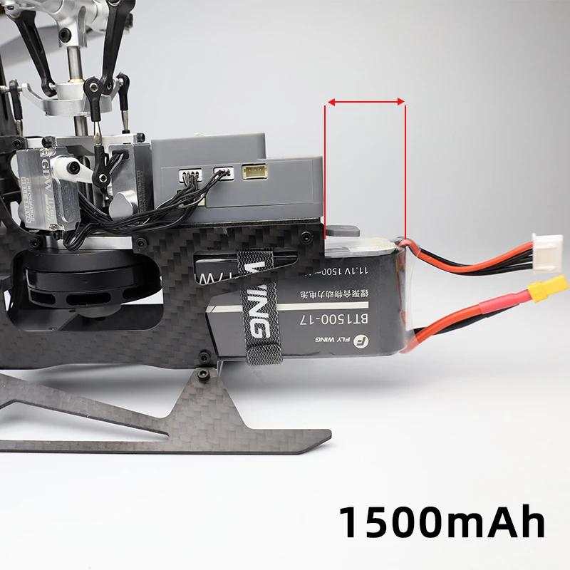 11.1V 3S 45C 850mAh Fly Wing 1500mAh Li-Poly batteria per FW200 3D Smart 8CH telecomando elettrico RTF RC elicottero