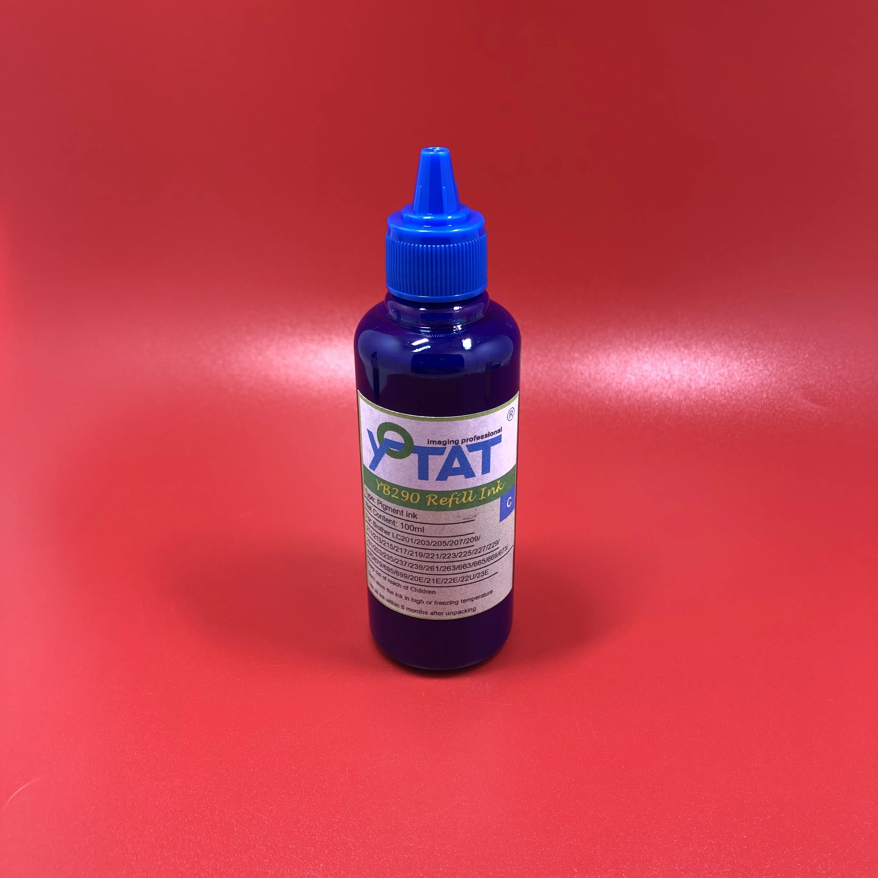 YOTAT 4×100ml Pigment Ink for Brother LC201 LC203 LC209 LC207 LC205  LC221 LC223 LC227 LC225 LC229 LC231 LC233 LC239 LC237 LC235