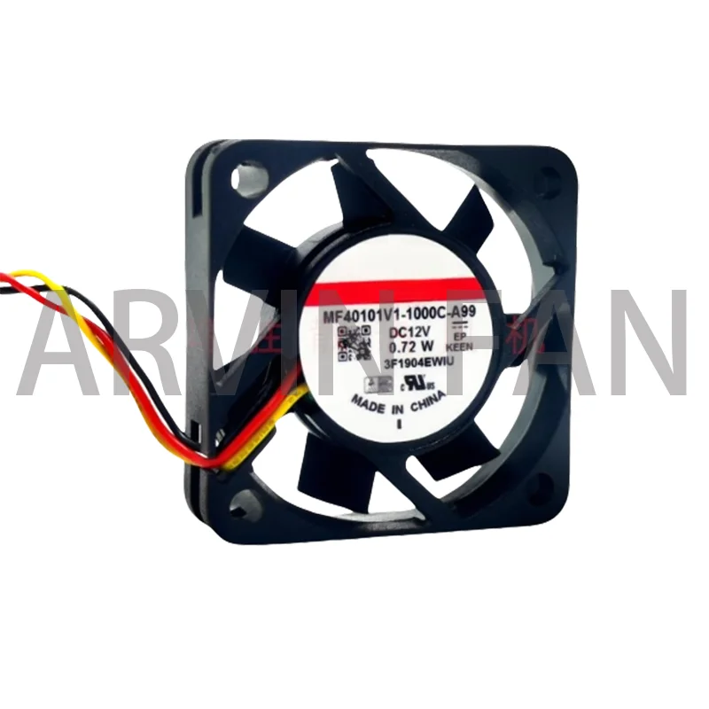 40mm 12V/24V impresora 3D pequeño rodamiento de suspensión de refrigeración MF40101V1-1000C-A99 4010 ventilador extrusora de refrigeración Hotend BLV Mgn Cube