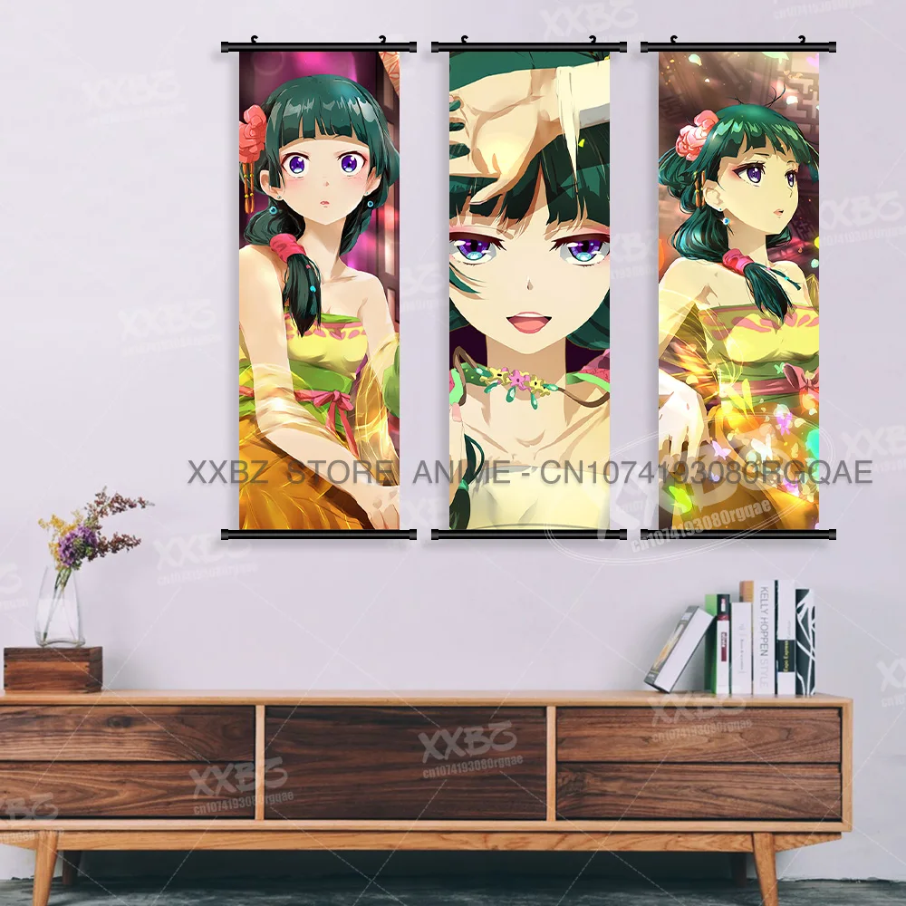 The Apothecary Diaries Wall Scroll Picture Maomao's Imperial Adventures Exquisite Kunstdetails Hängendes Gemälde für Anime-Fans – Detail 4