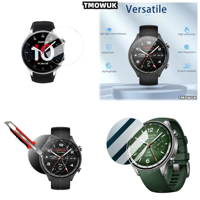 

For OnePlus Watch 2R Premium HD Film - 9H Anti-Scratch, Oleophobic Coating, Case Compatible