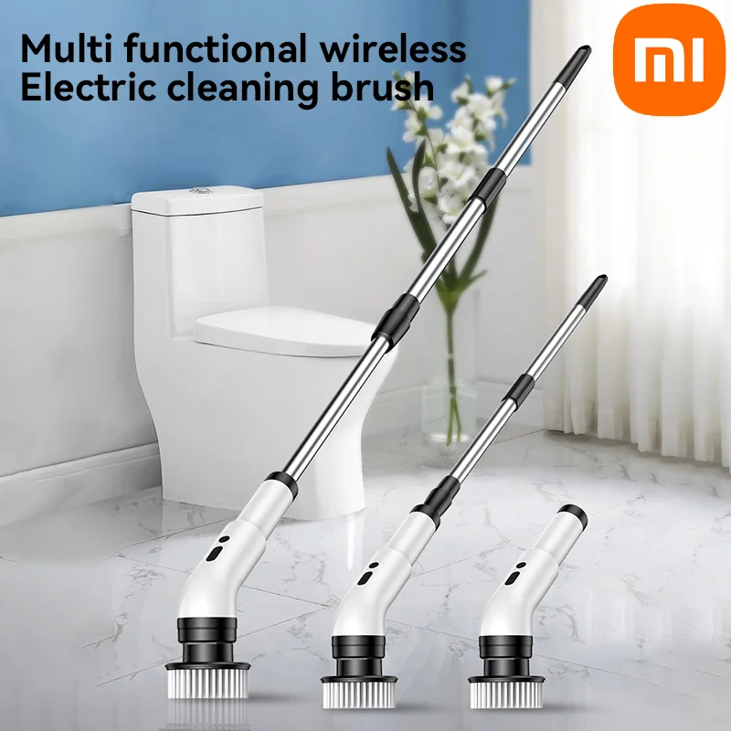 Xiaomi Super 9-in-1 Electric Cleaning Brush Wireless Electric Rotary Clean Brush Shower Cleaning Brush Kitchen Bathroom Home