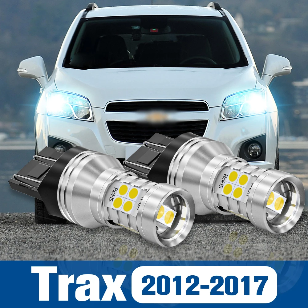 

2pcs LED Daytime Running Light DRL Lamp Accessories Canbus For Chevrolet Trax 2012-2017 2013 2014 2015 2016