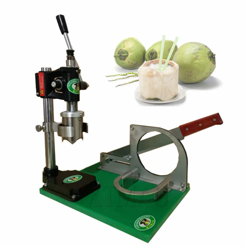 Food Processors Manual Green Coconut Cutting Machine Hand Press Opening Cutting Knife Fruit Shop