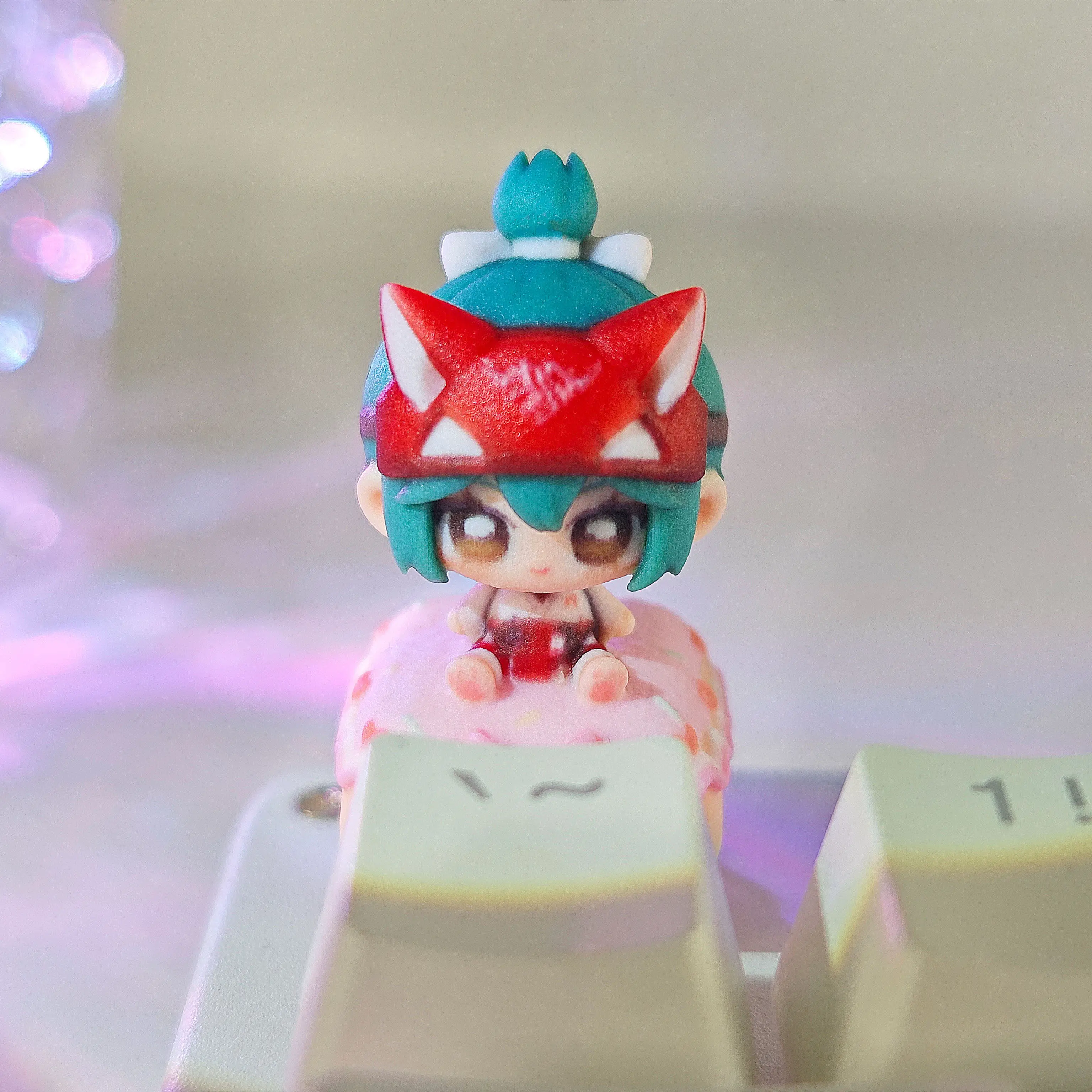 Overwatch Kiriko Juno keycap ow 3D Keycap Cute Gift Accessories Birthday Gifts Cosplay Props