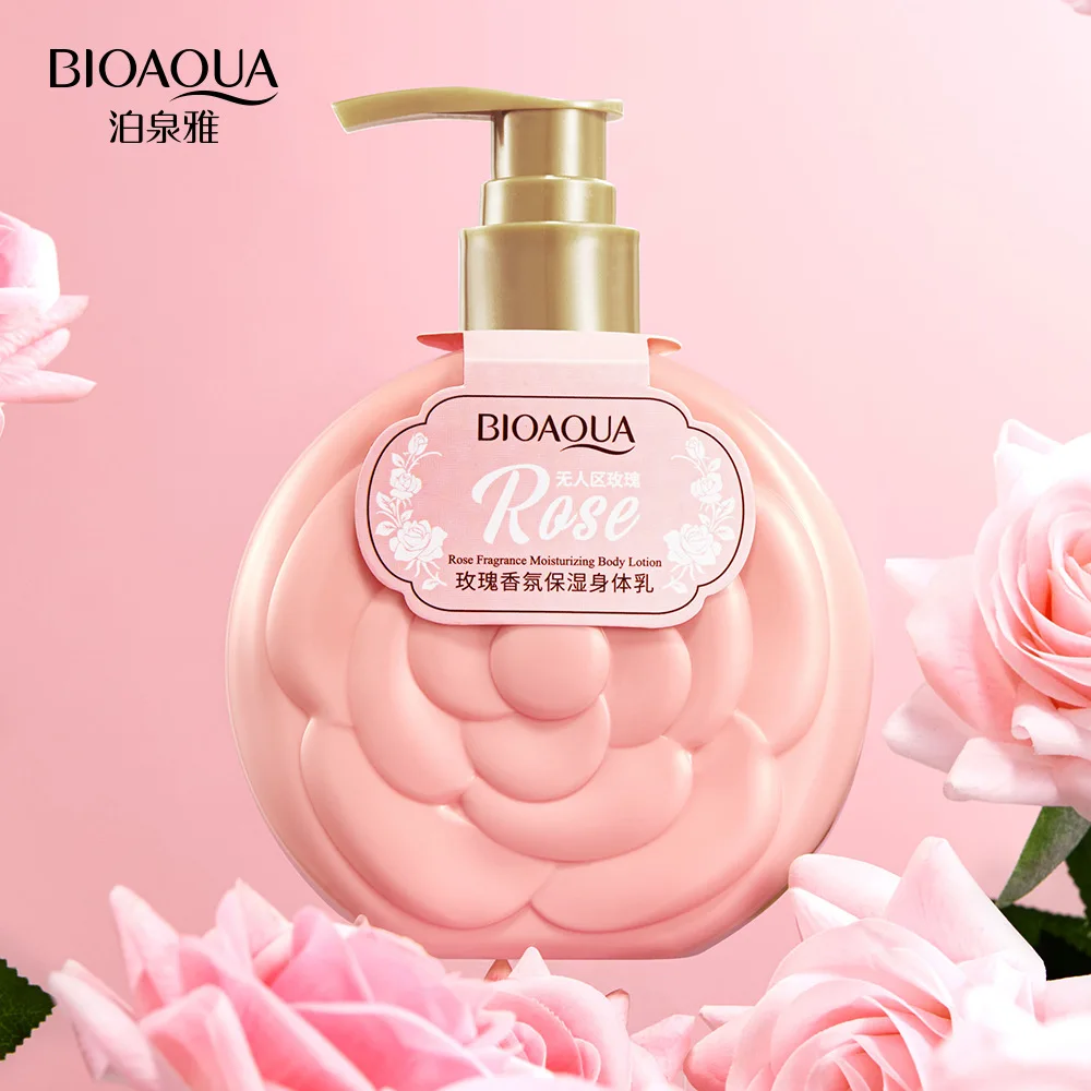 

Bioaqua Sweet atmosphere moisturizing body lotion moisturizing and relaxed roses and Body creams