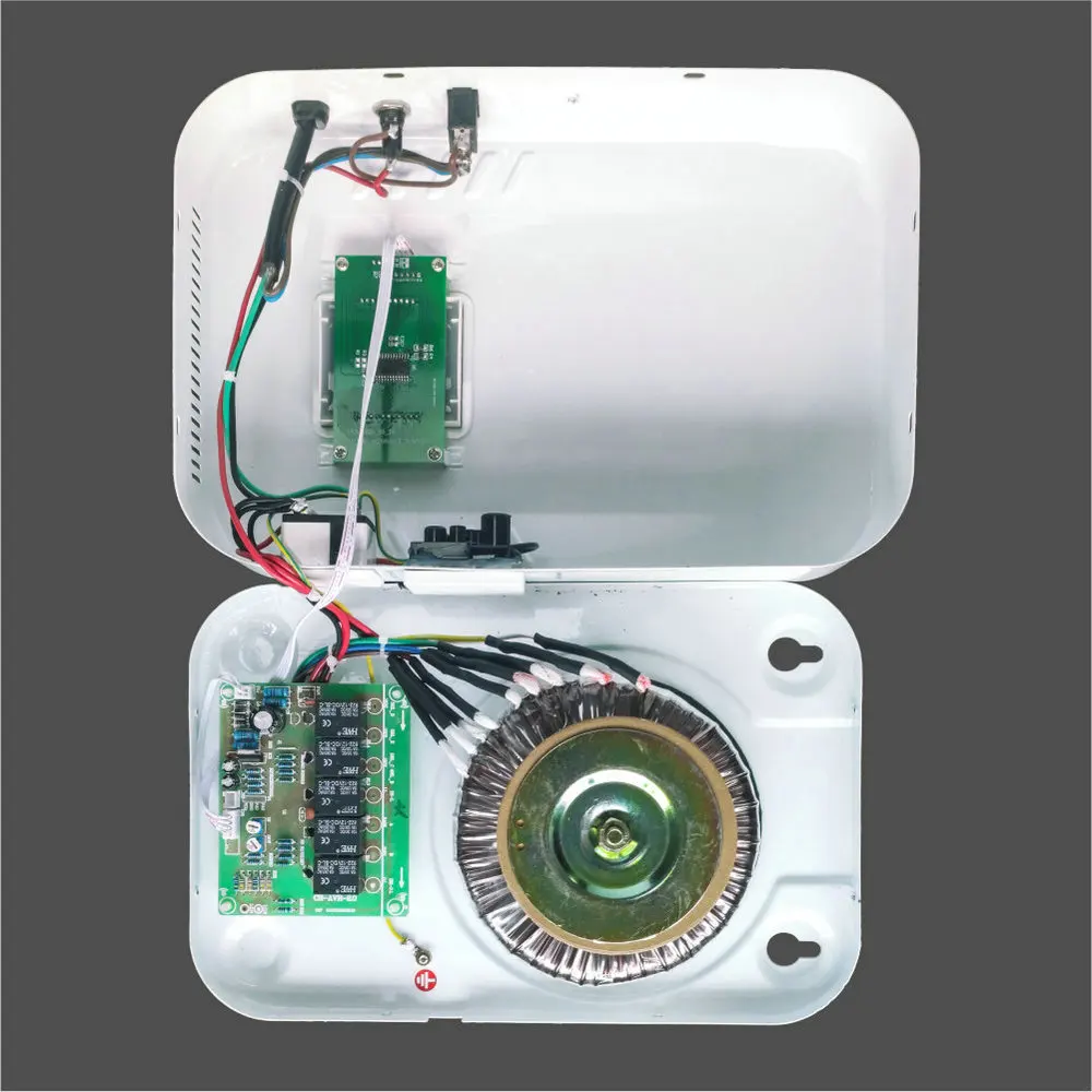 Single Phase 220V AC Home Use Electrical Stabilizer 10kva Automatic Voltage Regulator Copper AVR view 2