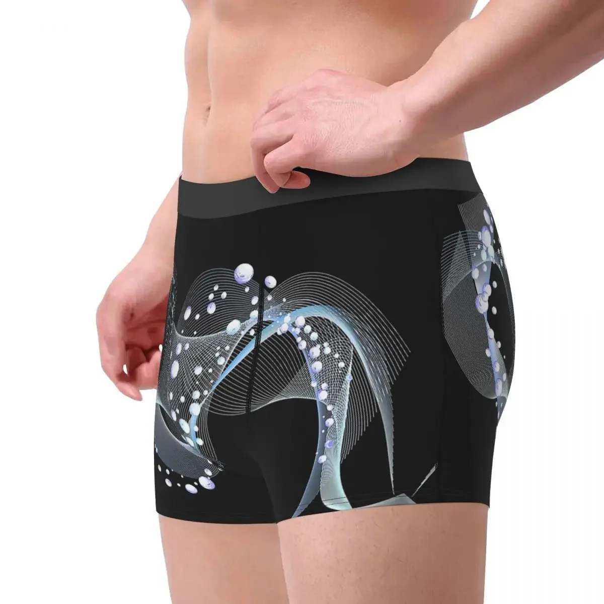 Cool 3D Three Dimensional Underpants Breathbale Panties Men's Underwear Sexy Shorts Boxer Briefs