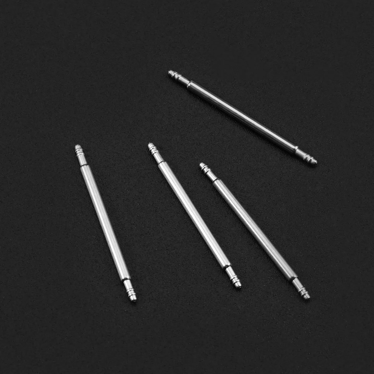 360Pcs Stainless Steel Watch Band Spring Bars 18 Sizes 8Mm-25Mm Silver 1.5mm Diameter for Metal Strap Link Repair Tool