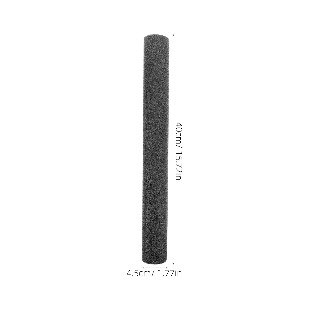 Manguera de agua para exteriores, aislamiento de tubo de algodón hueco, cubierta de tubería, manta térmica, funda de esponja térmica negra, 10 Uds.