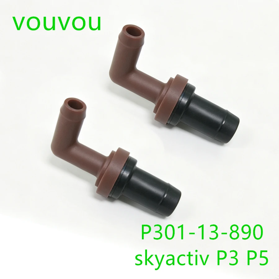 Car accessories skyactiv engine PCV valve P301-13-890 for Mazda 3 14-25 Mazda 2 14-25 CX-3 20-25 MX-5 15-25 P3 P5 1.3 1.5 petrol