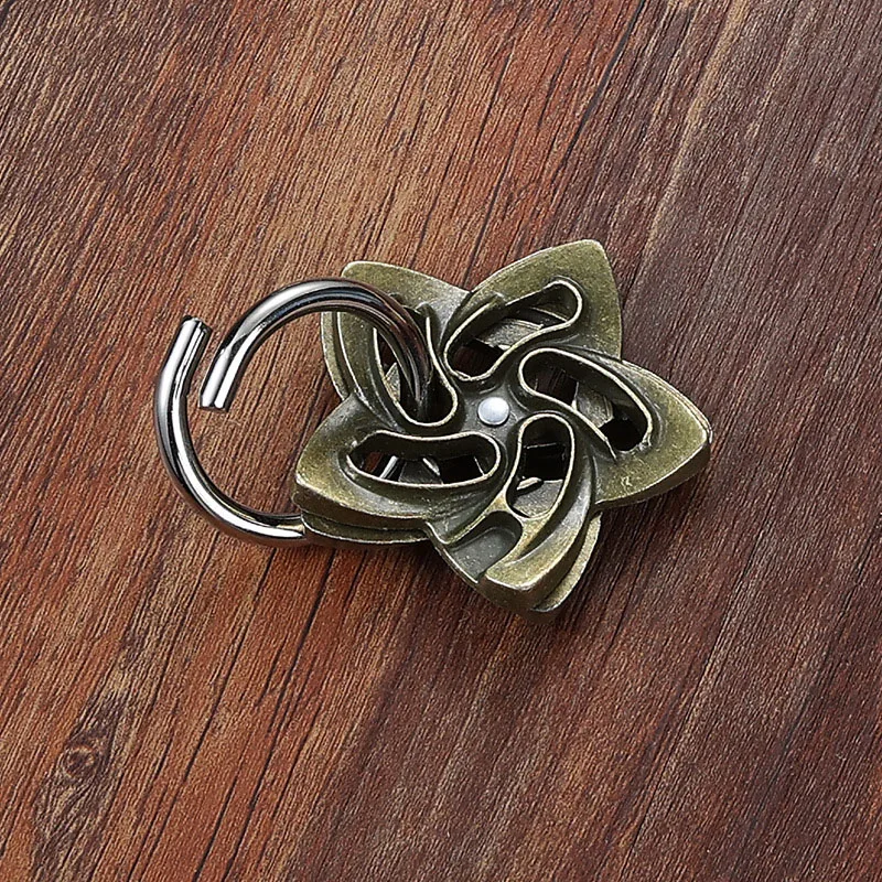 와이어 퍼즐 두뇌 티저 장난감, 금속 IQ, 어린이 및 성인용 레트로 게임