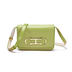 CHCHSpring nowe jasno luksusowy damska torba na ramię klasyczny damski łańcuch z litego kolorowa torba elegancka torba Crossbody