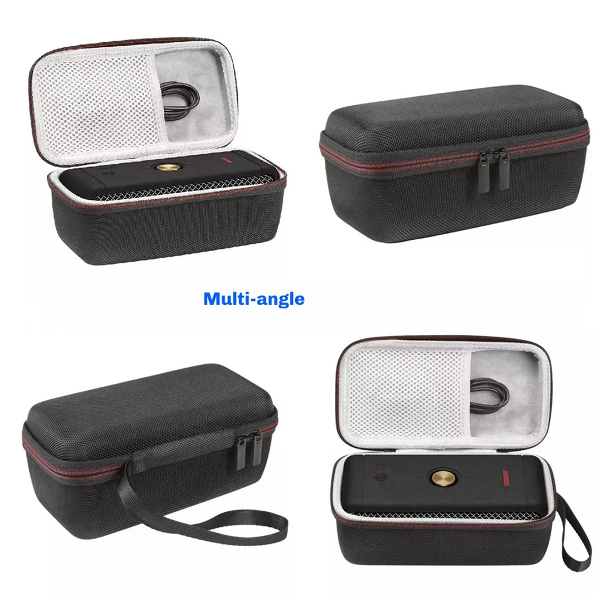 AT59 Protective EVA Case for MARSHALL EMBERTON Wireless Speaker Anti-Scratch Shockproof Cover Portable Travel Bag