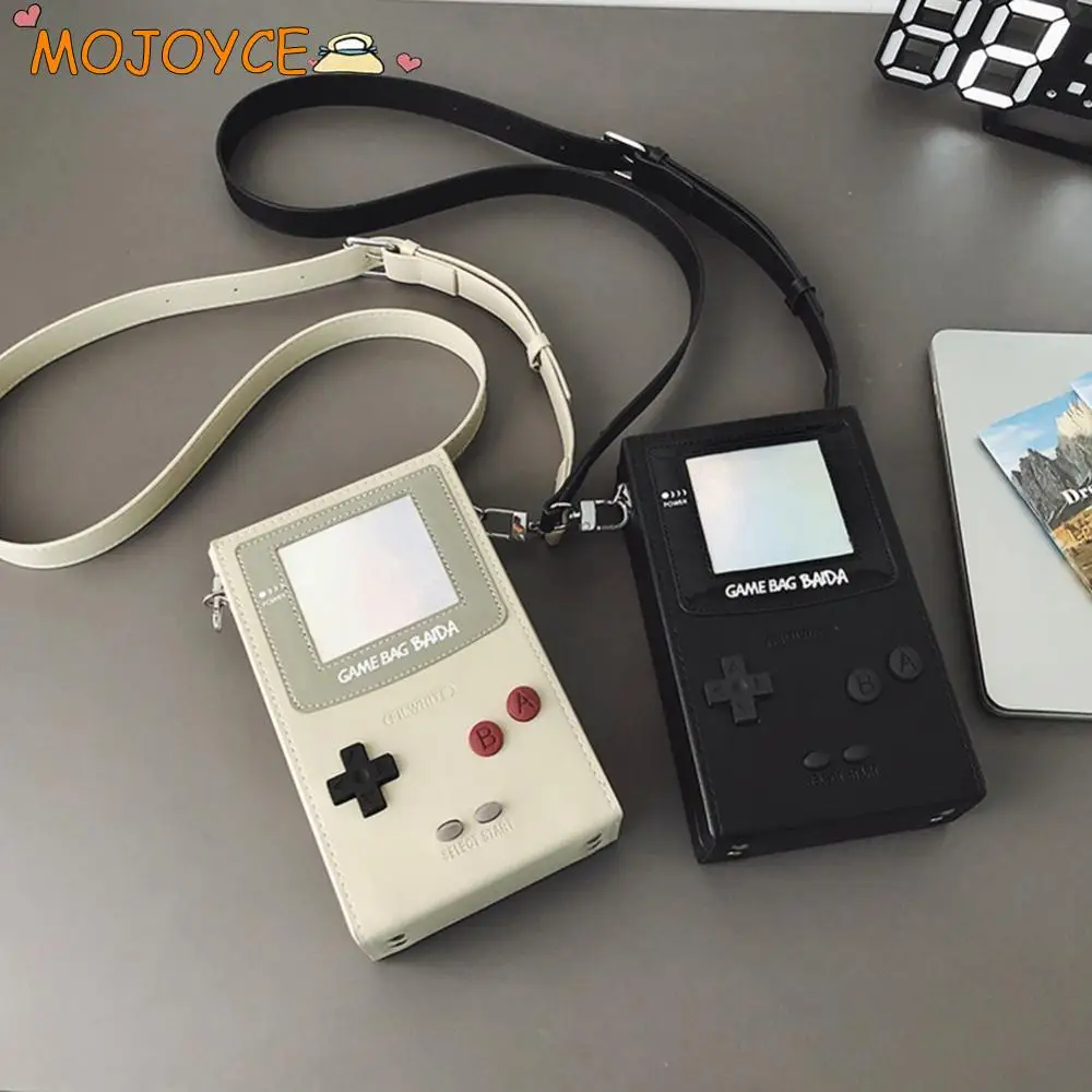 

Novelty Small Shoulder Bags Game Console Shape Chic Hobo Bag Personalized PU Leather Crossbody Bag Adjustable Strap Satchel Bags