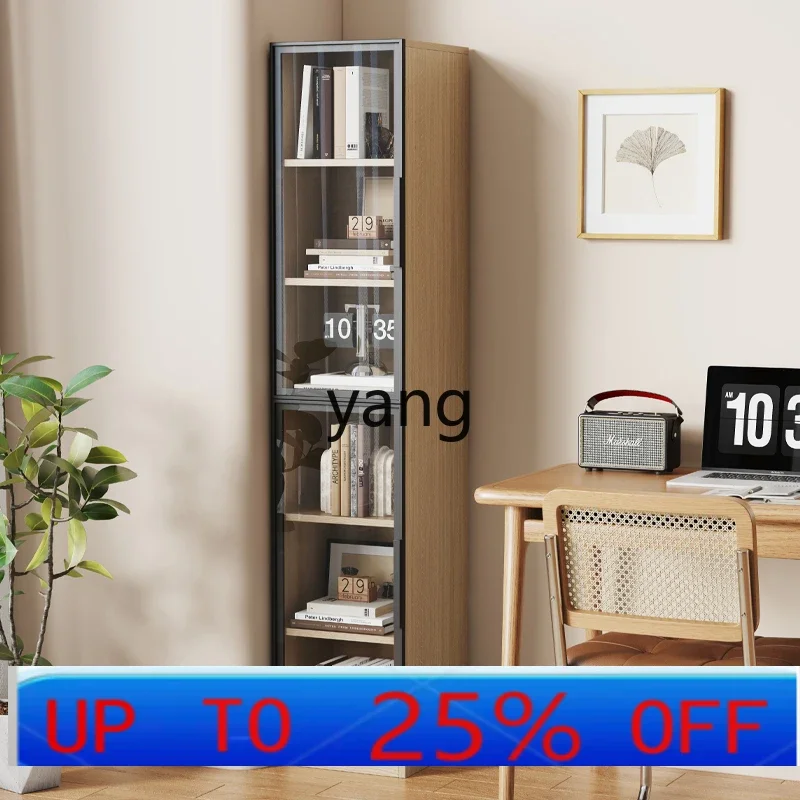 cX honeycomb aluminum bookcase narrow floor crevice bookcase locker integrated