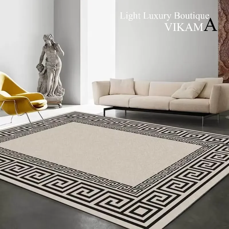 

VIKAMA утолщенный диван для гостиной, журнальный столик, ковер с геометрическим рисунком, ретро, для спальни, кухни, универсальный ковер, украшение для дома