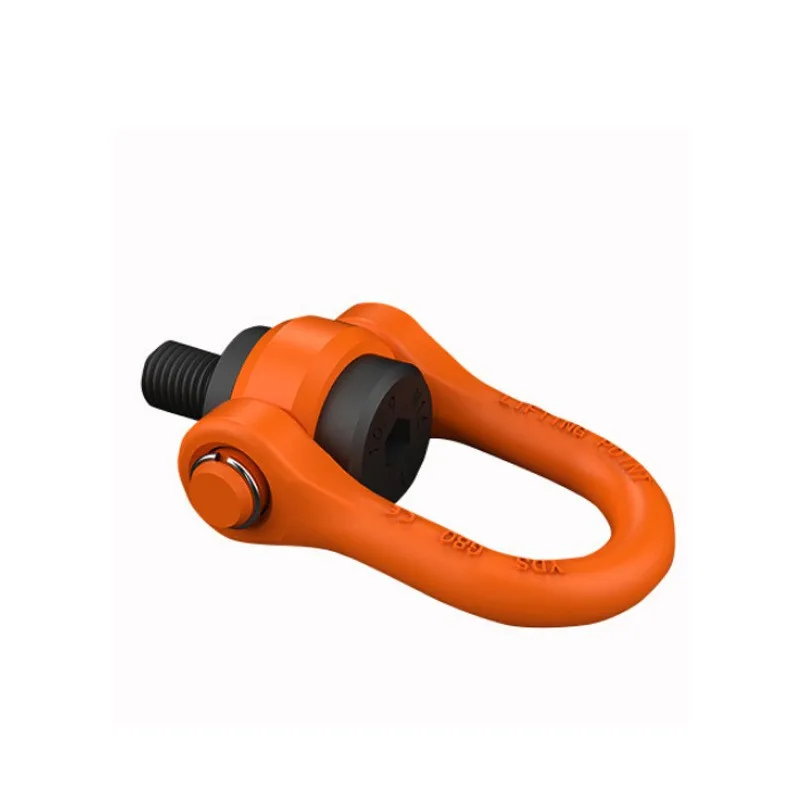 Anillo de elevación giratorio de acero de aleación G80, anillos de elevación giratorios con rodamiento de bolas, anillos giratorios de aparejo YDS, pernos de ojo giratorios para elevación